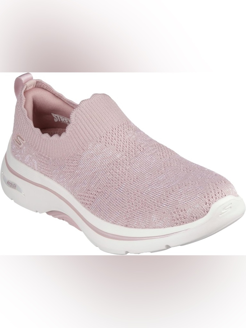 Skechers Casual Go Walk Arch-Fit Lightweight Slip-On Sneakers, Air Cooled